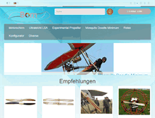 Tablet Screenshot of born-propeller.de